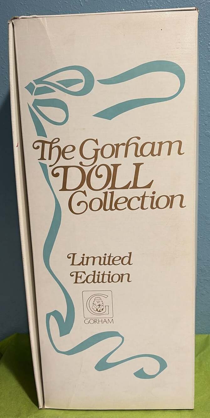 Gorham Doll Collection Nicole Porcelain Musical Doll 8824 Box COA